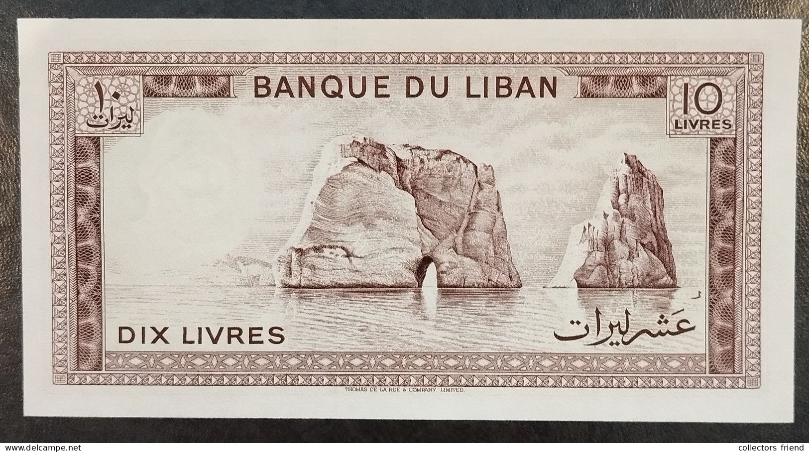 LIBAN LIBANON LEBANON - 5 (1986) P62d + 10 (1986) P63f - UNC - Libanon