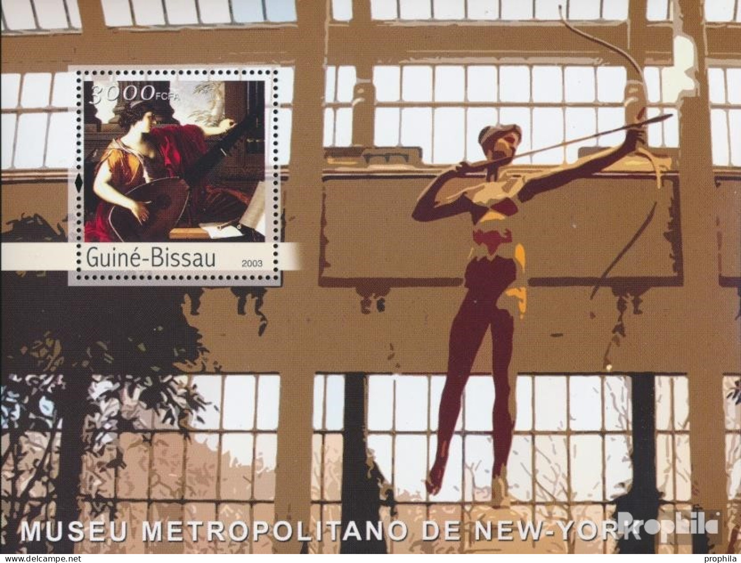 Guinea-Bissau Block 411 (kompl. Ausgabe) Postfrisch 2003 Metropolitan Museum New York - Guinea-Bissau