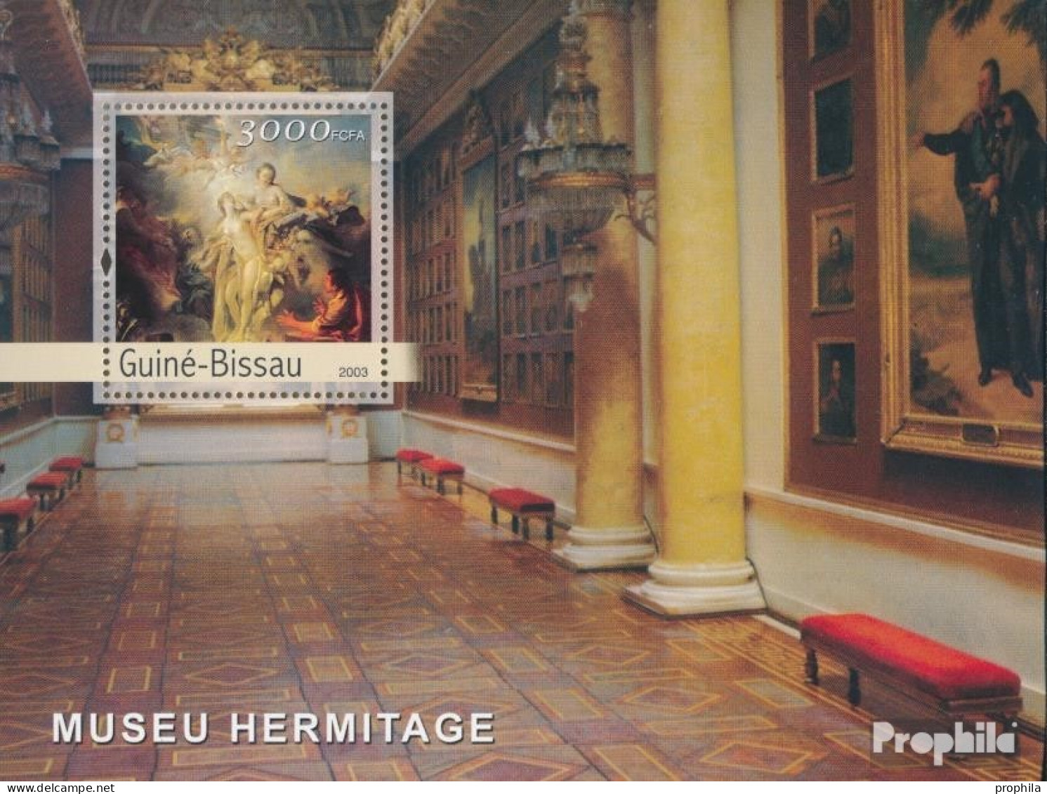 Guinea-Bissau Block 408 (kompl. Ausgabe) Postfrisch 2003 Eremitage - Guinée-Bissau