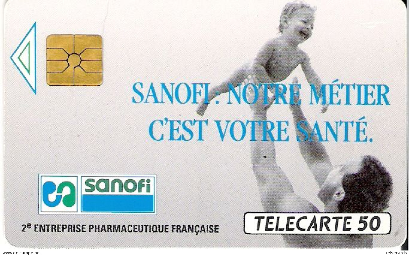 France: France Telecom 1990 D344B Sanofi - 1990