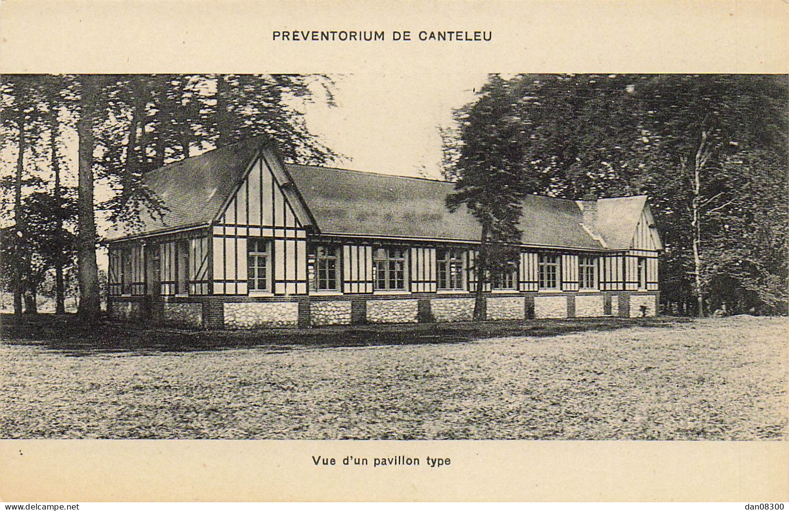 76 PRÉVENTORIUM DE CANTALEU VUE D'UN PAVILLON TYPE - Canteleu