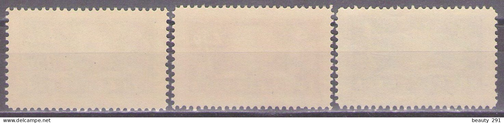 Yugoslavia 1948 Yugoslav Academy Of Sciences And Arts In Zagreb, Mi 545-547 - MNH**VF - Unused Stamps