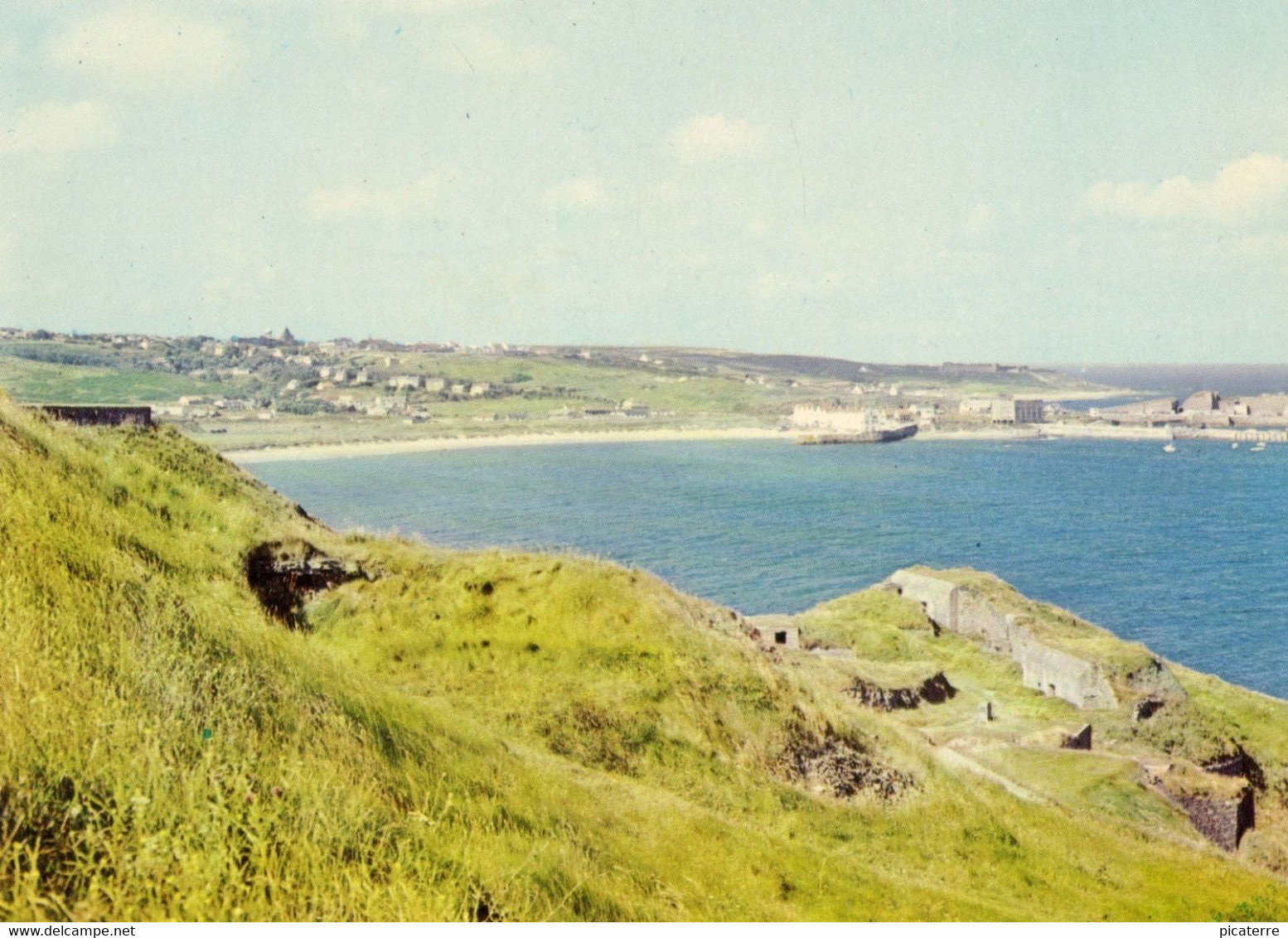 ALDERNEY - Braye Harbour And St.Annes - Guernsey Press GPG 237 - Colour By Norman Grut - Ile Aurigny - Alderney