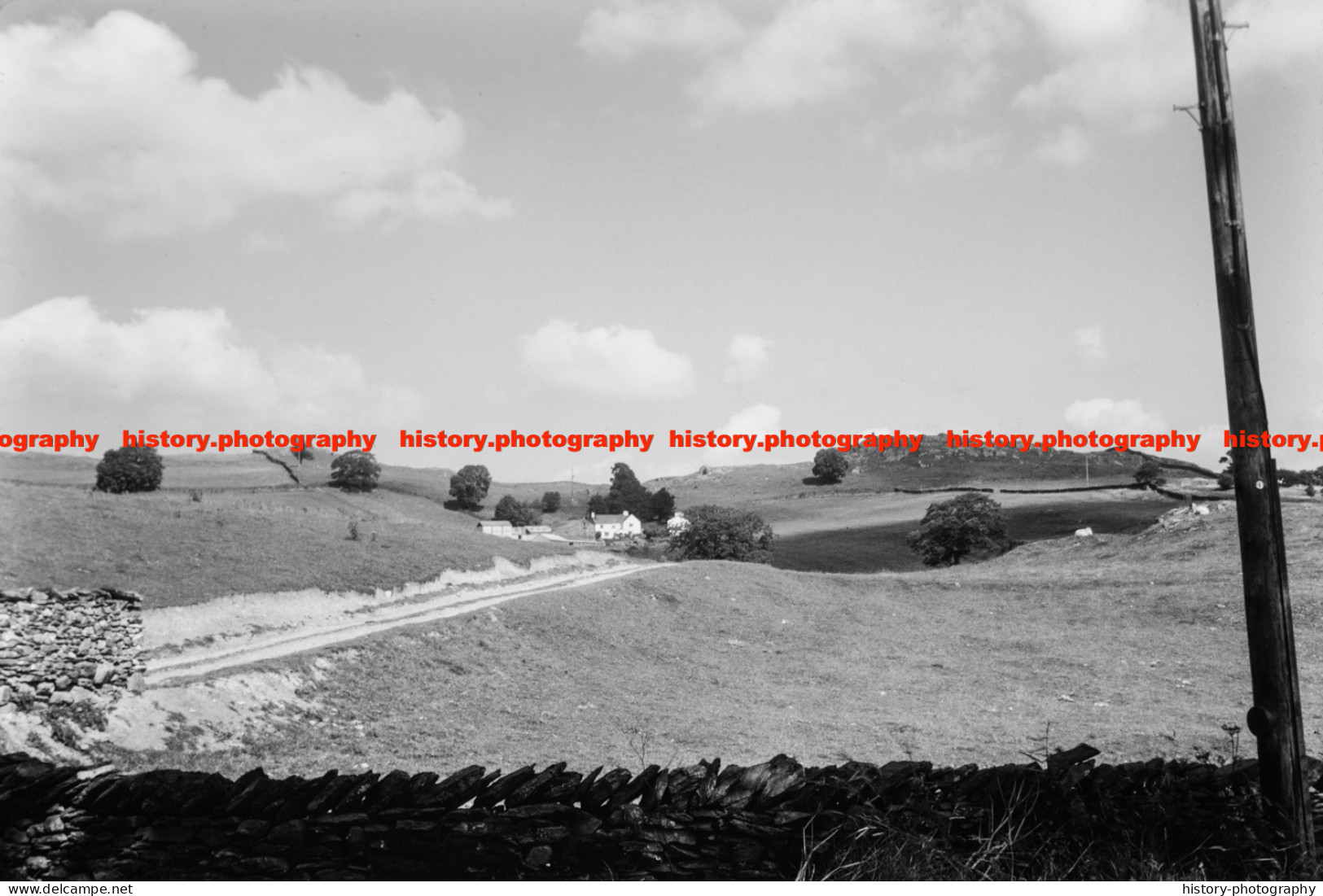 Q002828 Farm Near Crook. Cumbria. 1977 - REPRODUCTION - Andere & Zonder Classificatie