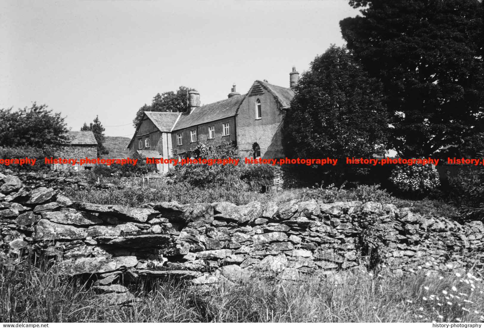 Q002835 Hollin Hall. Crook. Cumbria. 1976 - REPRODUCTION - Andere & Zonder Classificatie