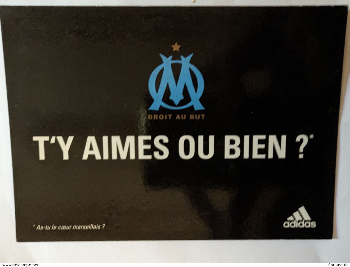 CP Football Pub Adidas Olympique De Marseille - Fútbol