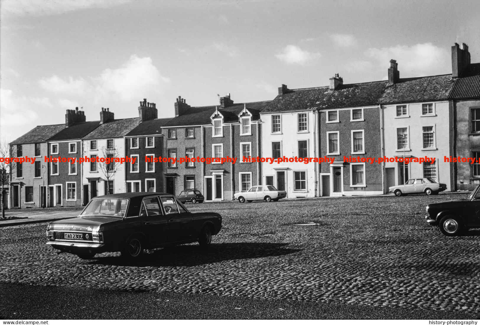 Q002811 Maryport. Fleming Square. Cumbria. 1977 - REPRODUCTION - Andere & Zonder Classificatie