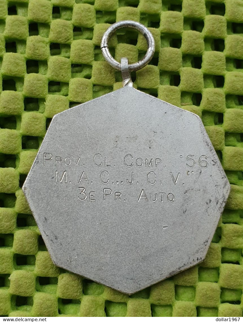 Medaile  :   'M.A.C. / J.C. Visser'. Sneek - 1956. -  Original Foto  !!  Medallion  Dutch - Sonstige & Ohne Zuordnung