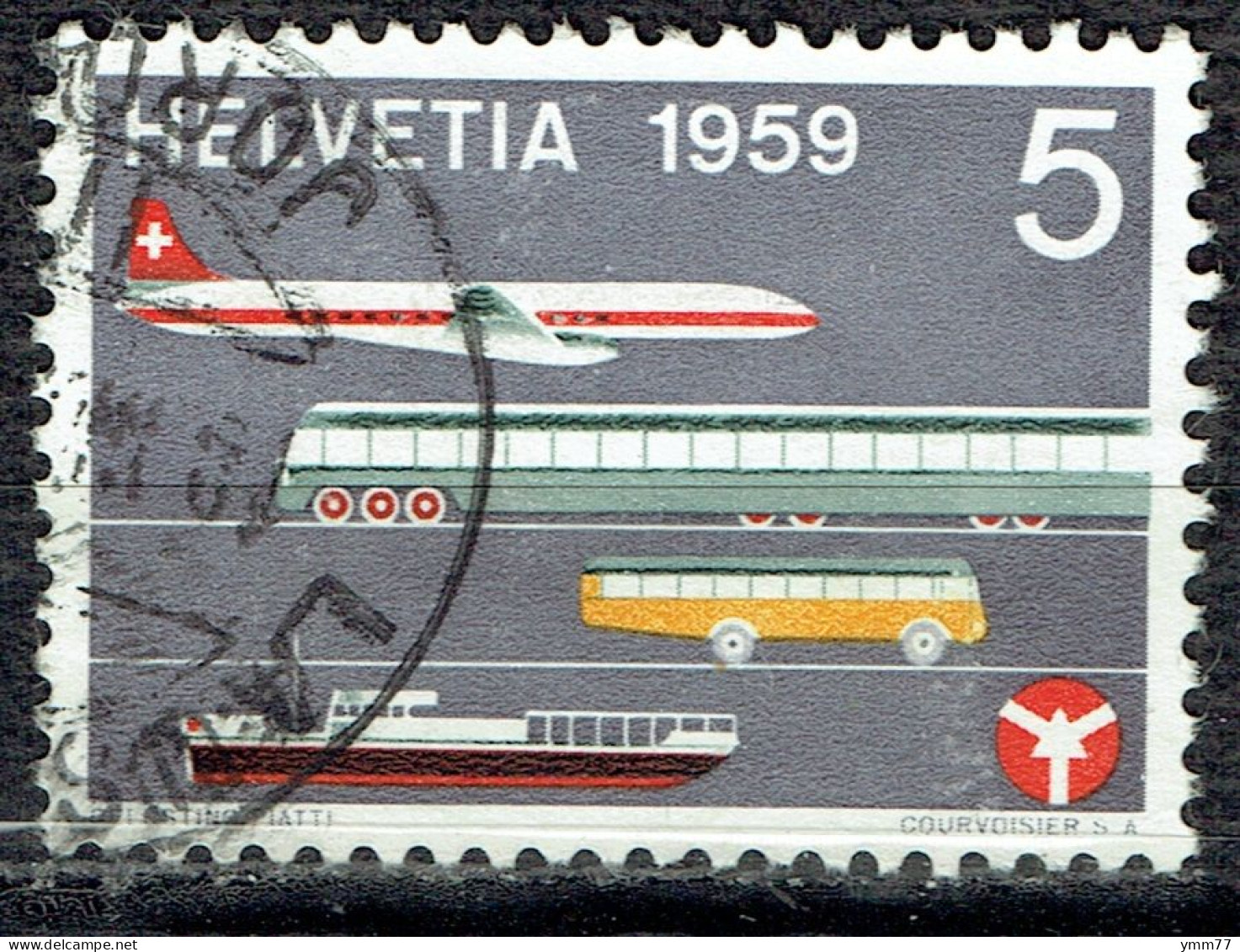 Série De Propagande : Ouverture Du Musée Des Transports Et Télécommunications à Lucerne - Used Stamps