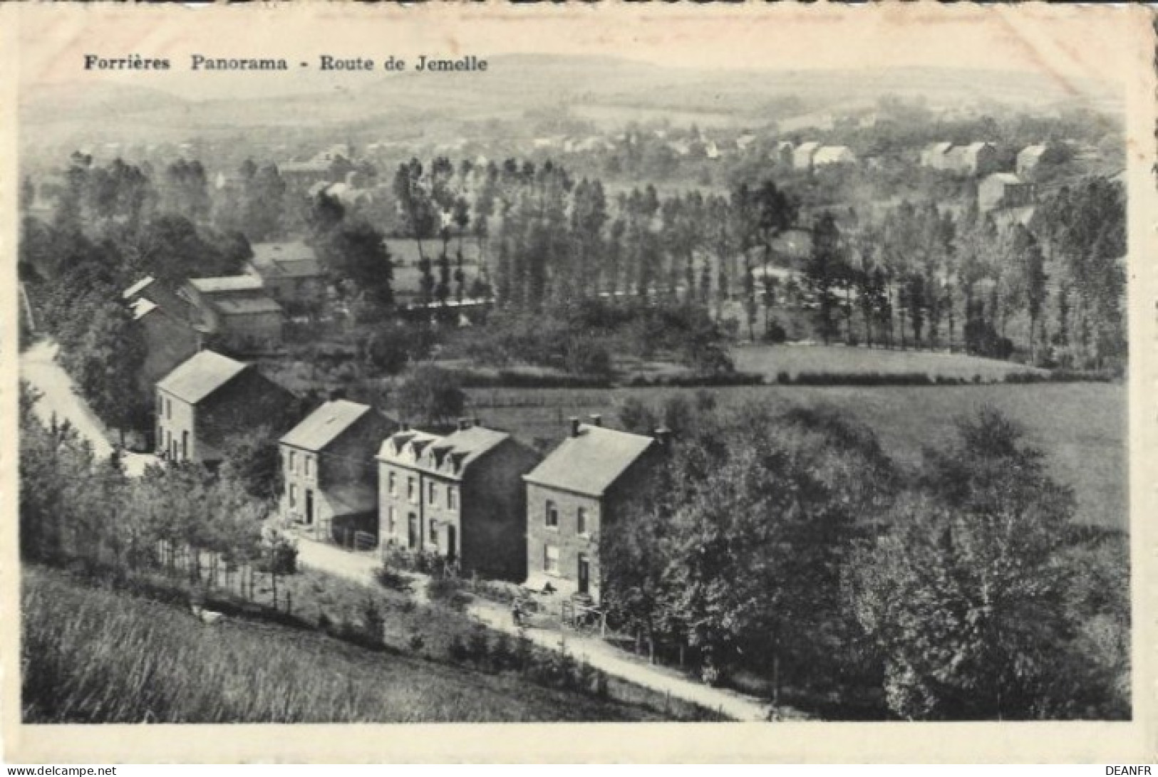 FORRIERES : Panorama - Route De Jemelle. - Nassogne