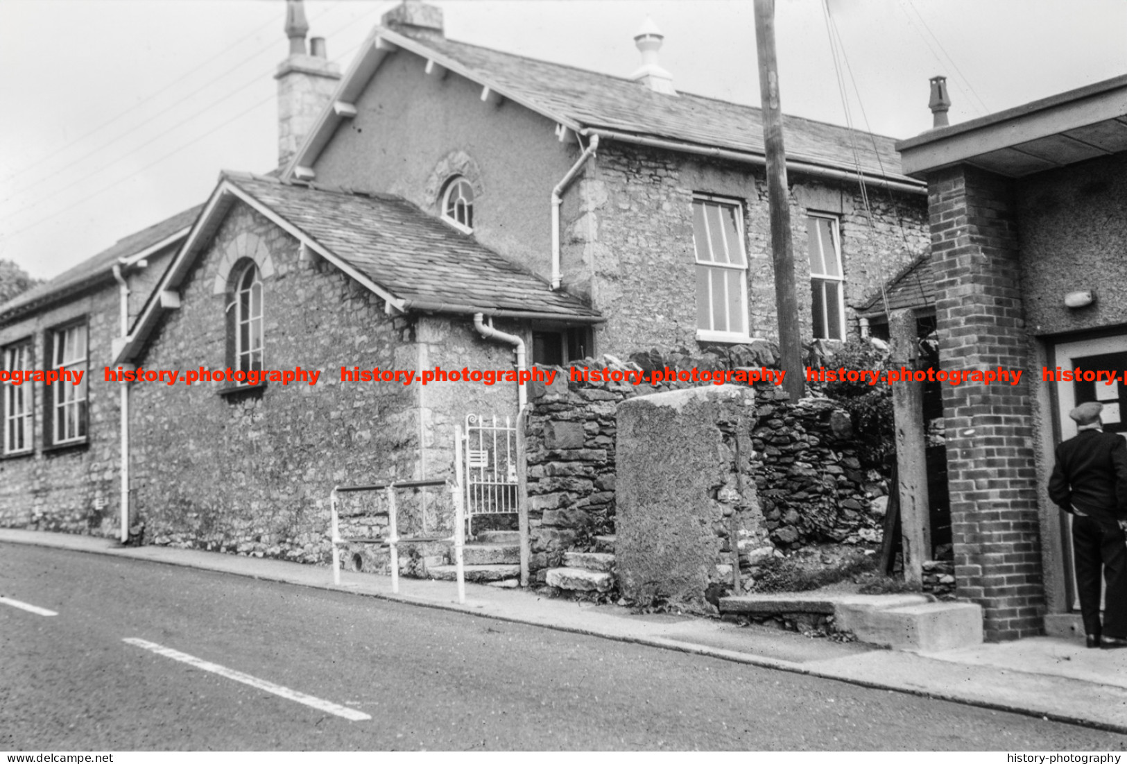 Q003547 Flookburgh. School. Station Road. Cumbria. 1964 - REPRODUCTION - Altri & Non Classificati
