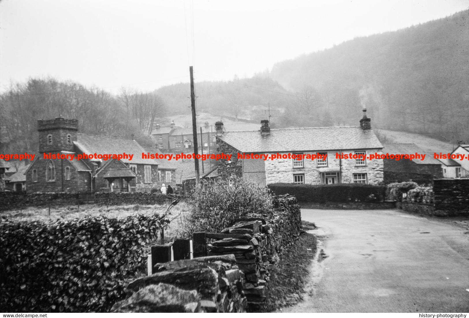 Q003536 Satterthwaite. Village View. Cumbria. 1971 - REPRODUCTION - Altri & Non Classificati