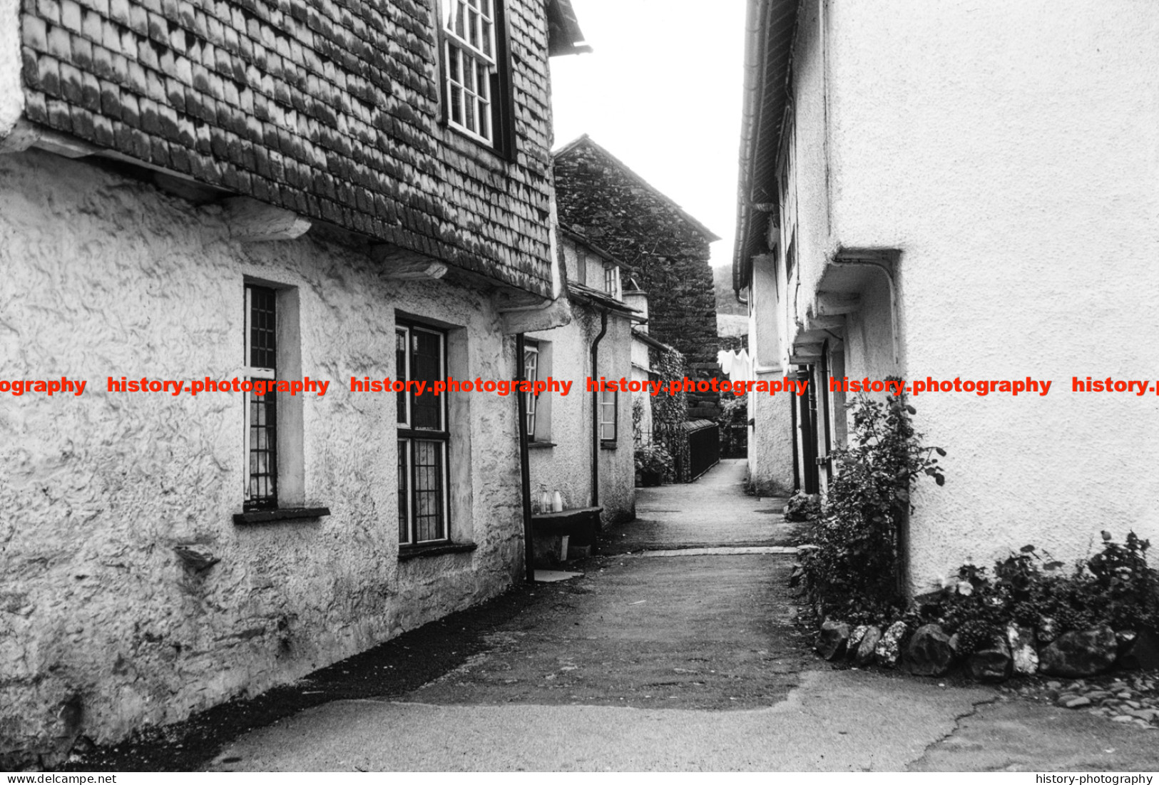 Q003541 Hawkshead. Street View. Cumbria. 1966 - REPRODUCTION - Altri & Non Classificati