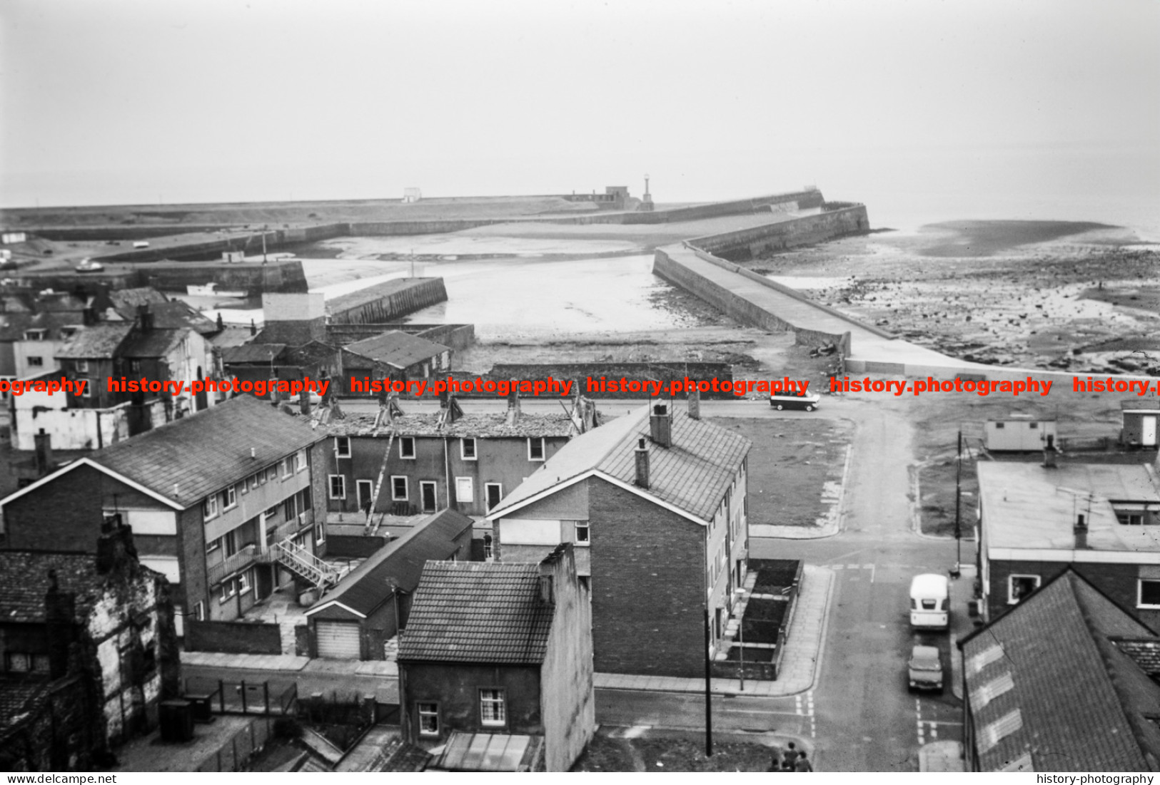 Q003447 Maryport. Harbour And Houses. Cumbria. 1973 - REPRODUCTION - Altri & Non Classificati