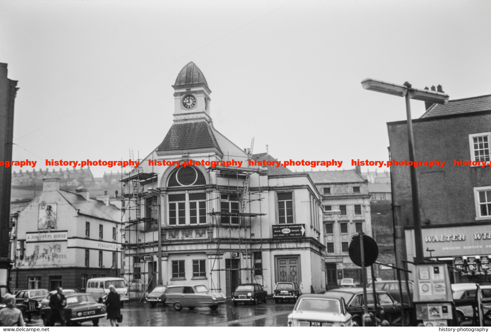 Q003433 Whitehaven. Market Hall. Cumbria. 1973 - REPRODUCTION - Altri & Non Classificati