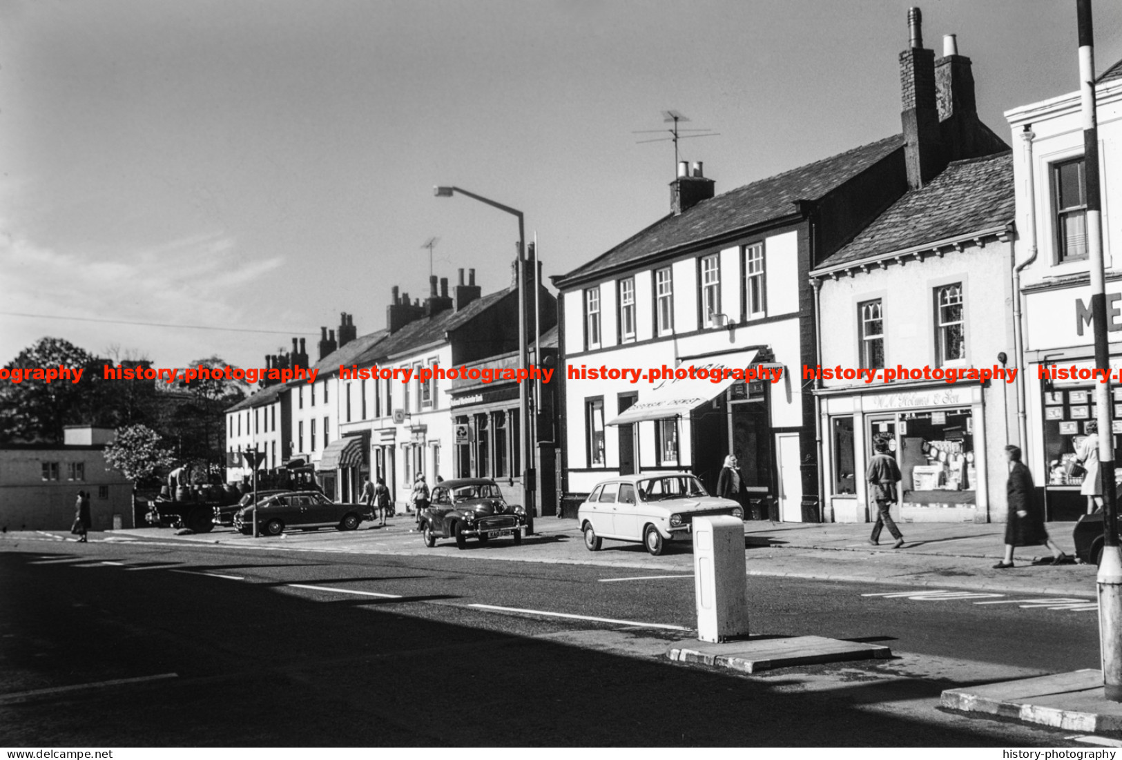 Q003438 Egremont. Main Street. Cumbria. 1971 - REPRODUCTION - Altri & Non Classificati