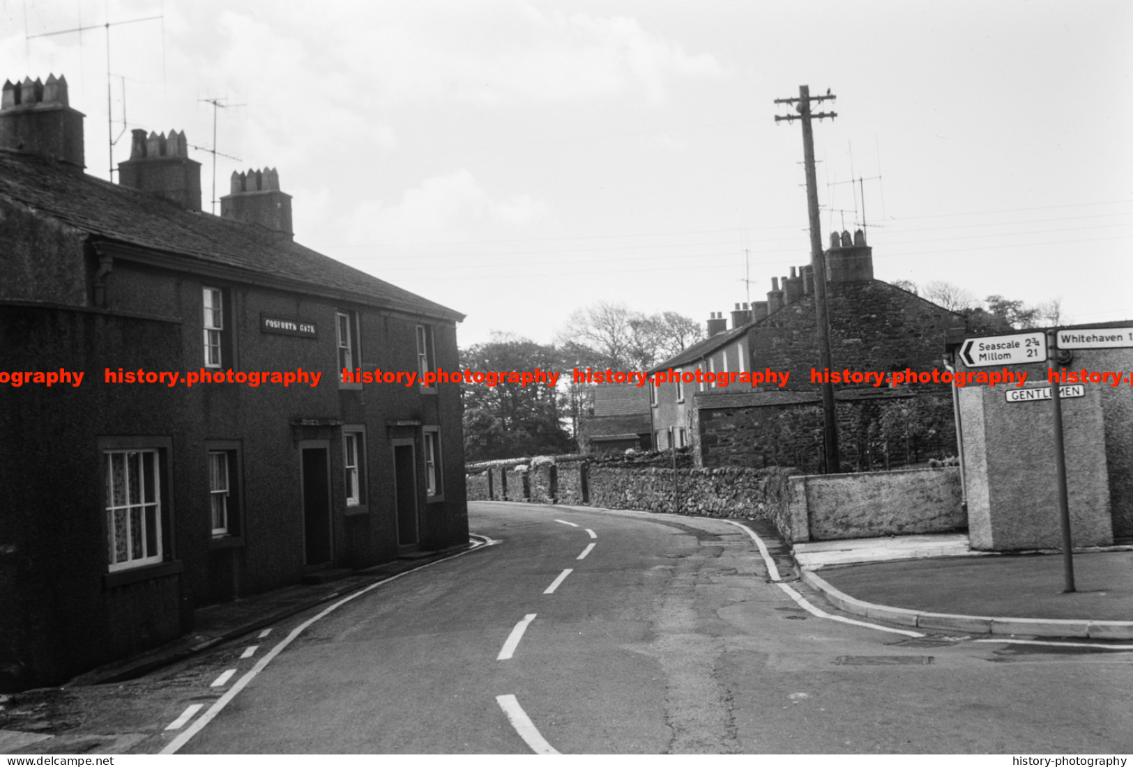 Q003348 Gosforth. The Road Out. Cumbria. 1971 - REPRODUCTION - Altri & Non Classificati