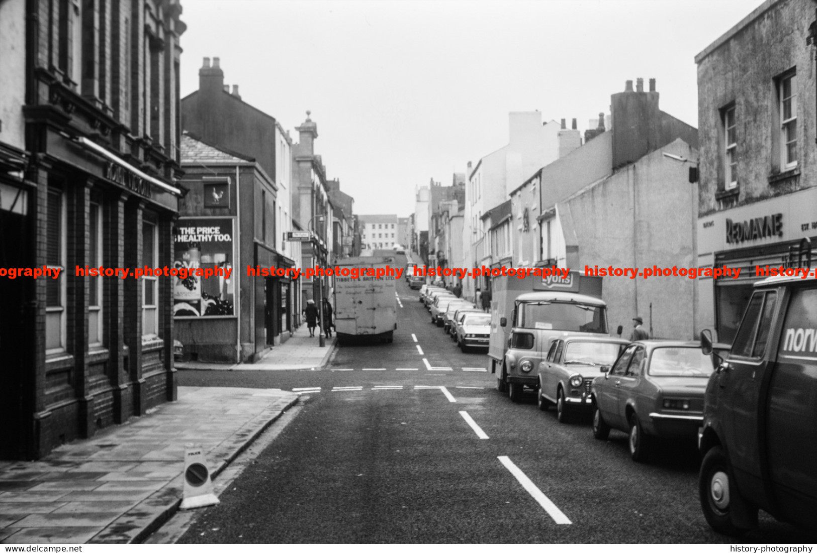 Q003336 Maryport. Street View. Cumbria. 1977 - REPRODUCTION - Altri & Non Classificati