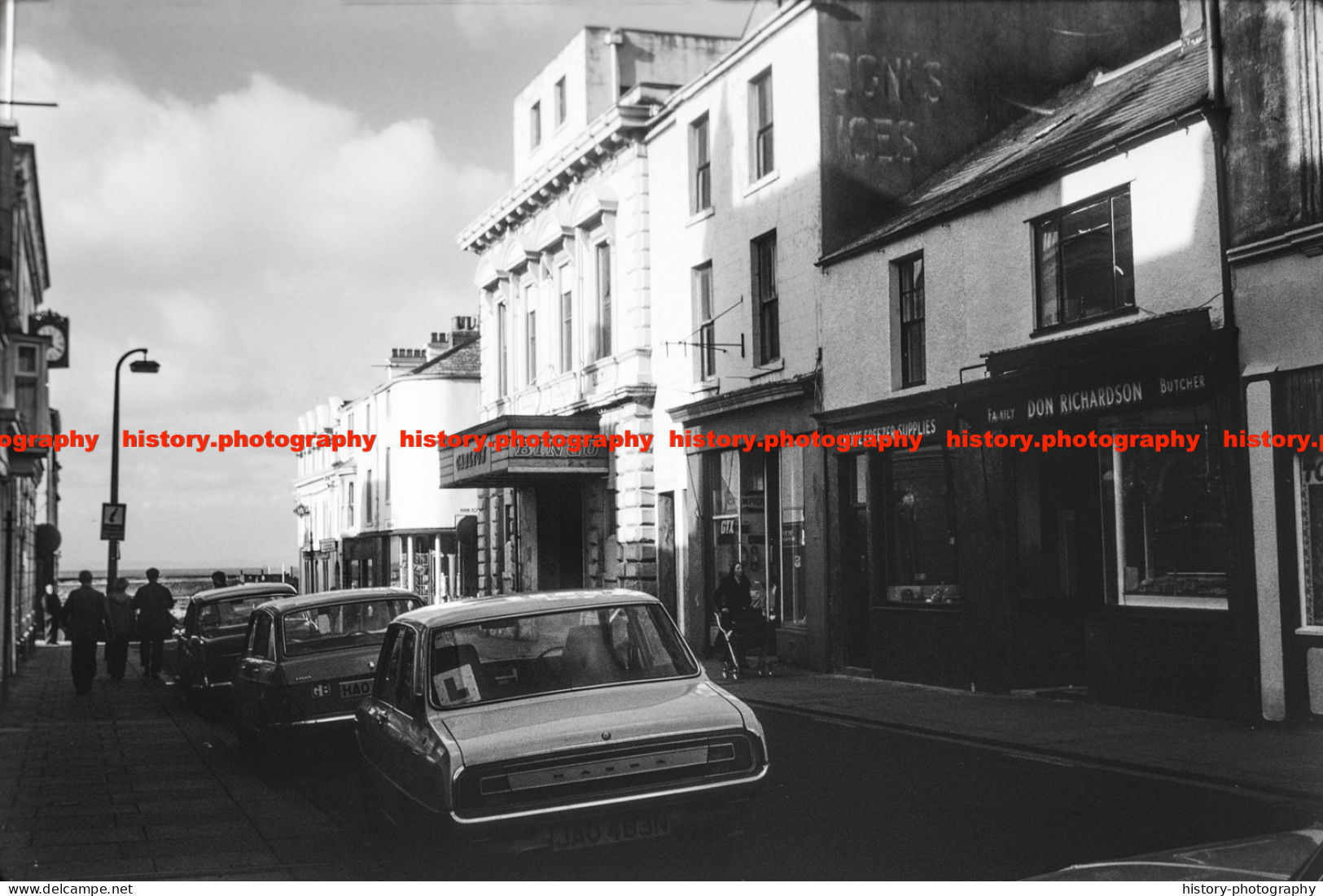 Q003332 Maryport. Street View. Bingo. Cumbria. 1977 - REPRODUCTION - Altri & Non Classificati