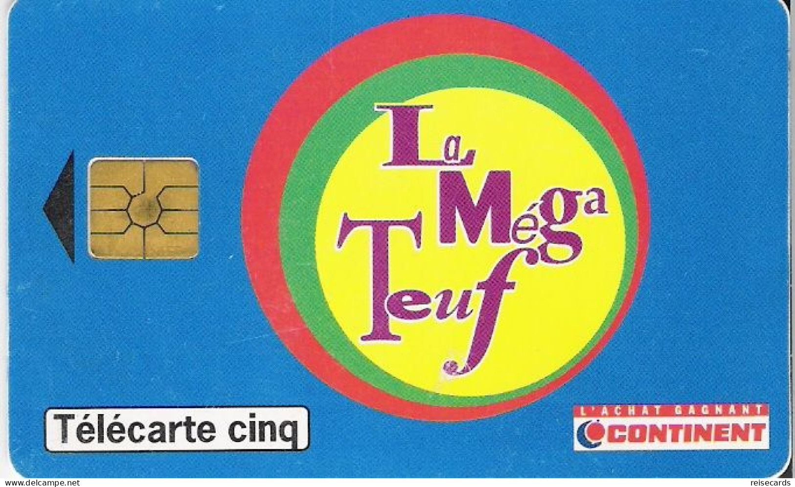 France: France Telecom 06/97 Gn372 Continant, La Mega Teuf - 1997