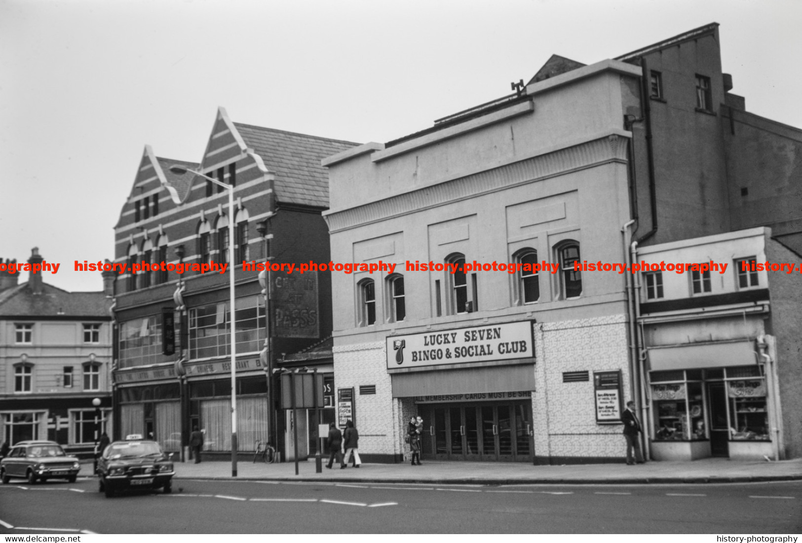 Q003256 Barrow. Lucky Seven Bingo Club. Cumbria. 1974 - REPRODUCTION - Altri & Non Classificati