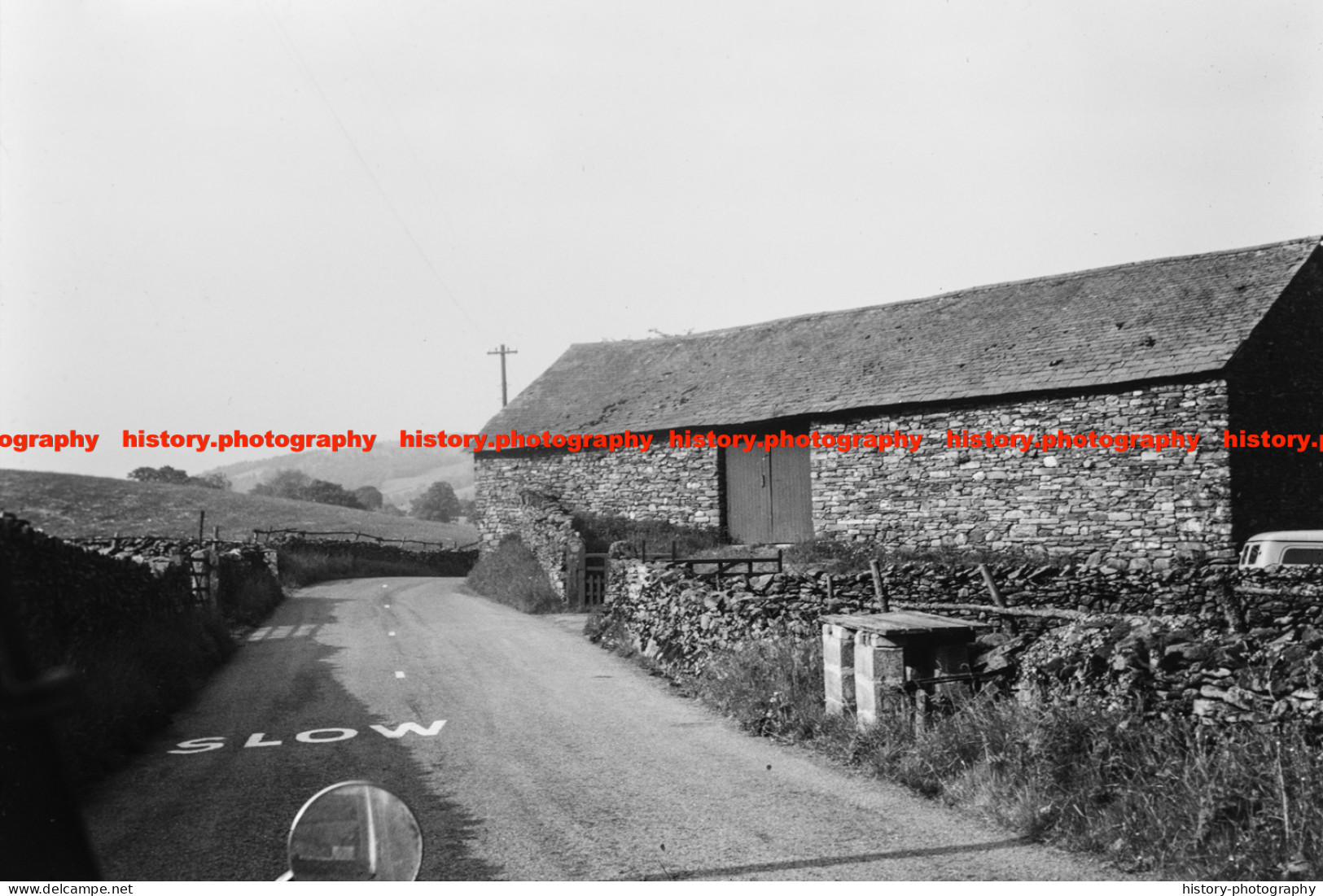 Q003241 Barn Near Esthwaite Hall. Cumbria. 1970 - REPRODUCTION - Altri & Non Classificati