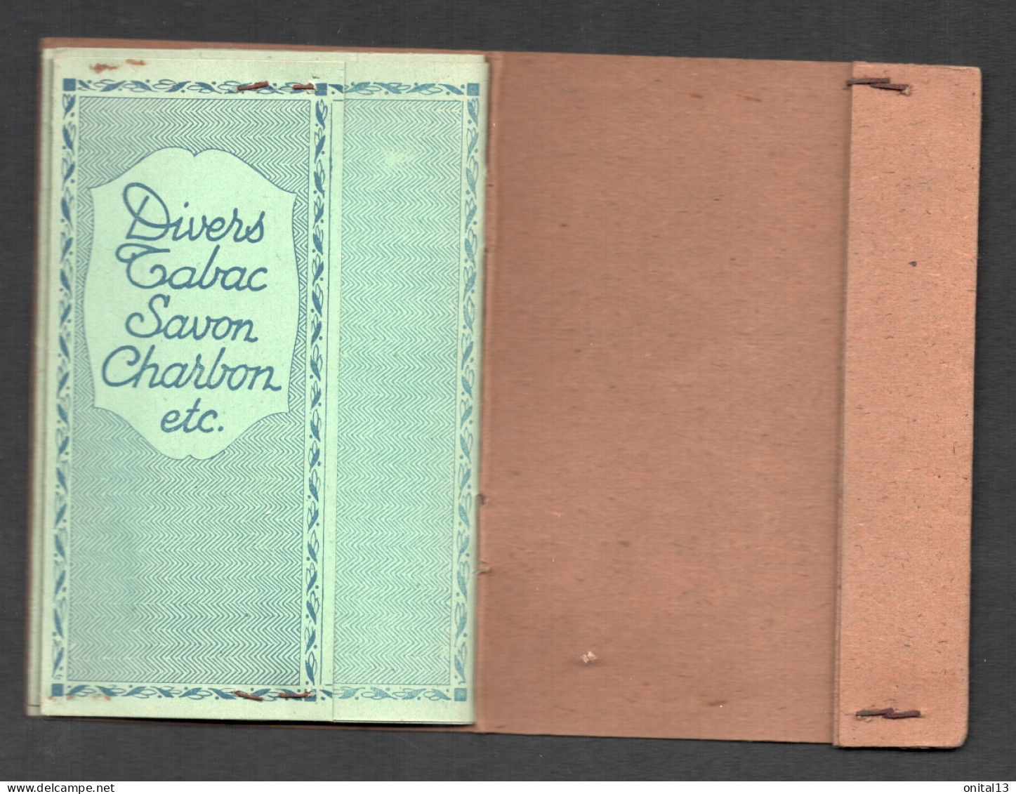 PORTE TICKETS ET CARTES ALIMENTATION / RATIONNEMENT IMPRIMERIE CHAIX LYON F143 - Documentos Históricos