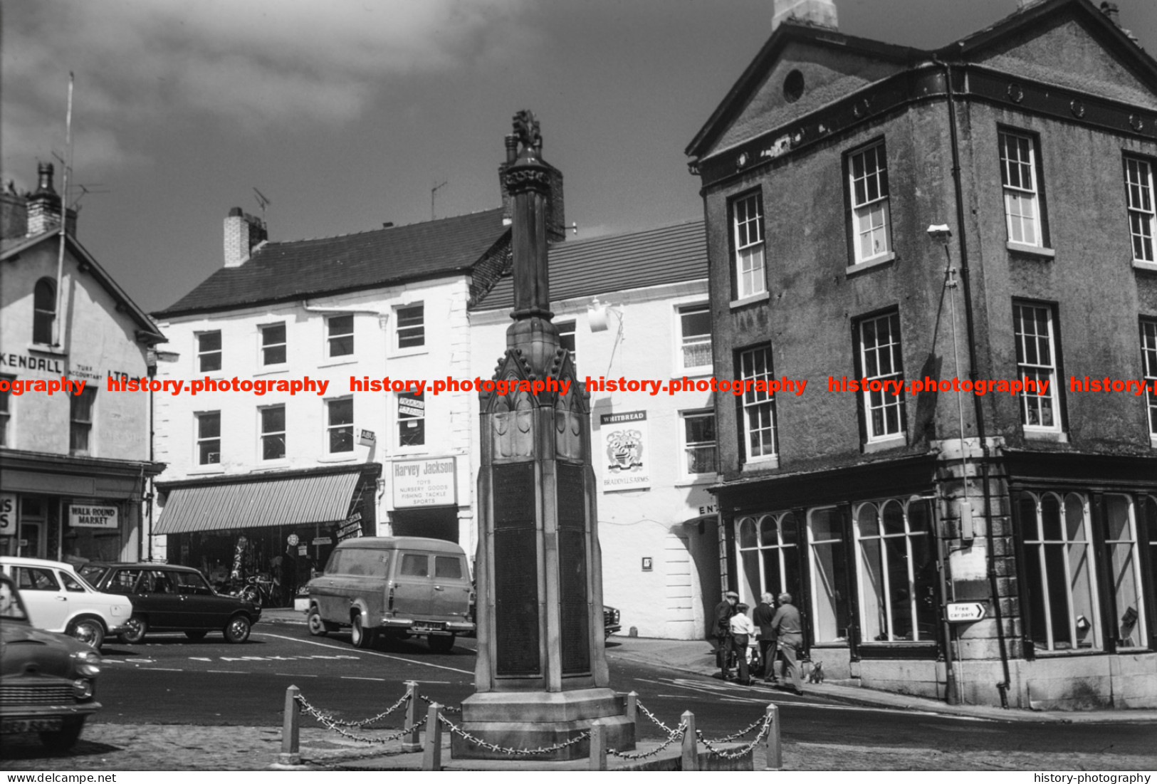 Q003214 Ulverston. Square. Cumbria. 1974 - REPRODUCTION - Other & Unclassified