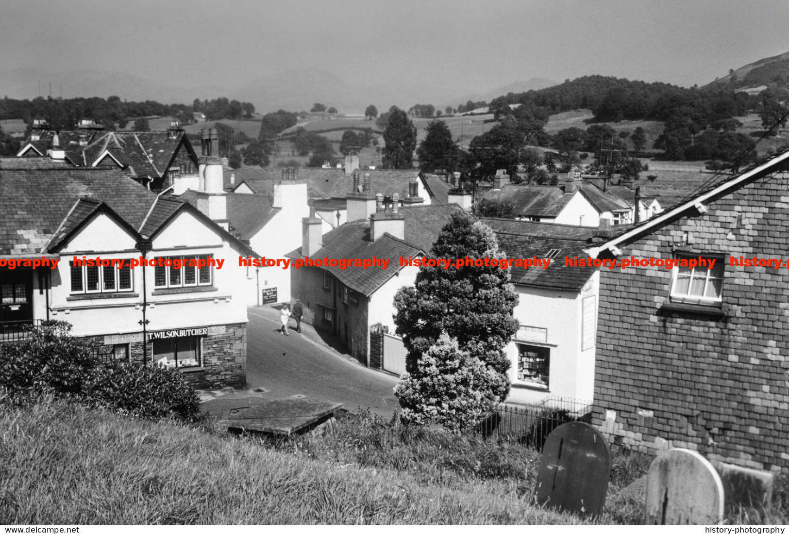 Q003186 Hawkshead. Cumbria. 1971 - REPRODUCTION - Andere & Zonder Classificatie