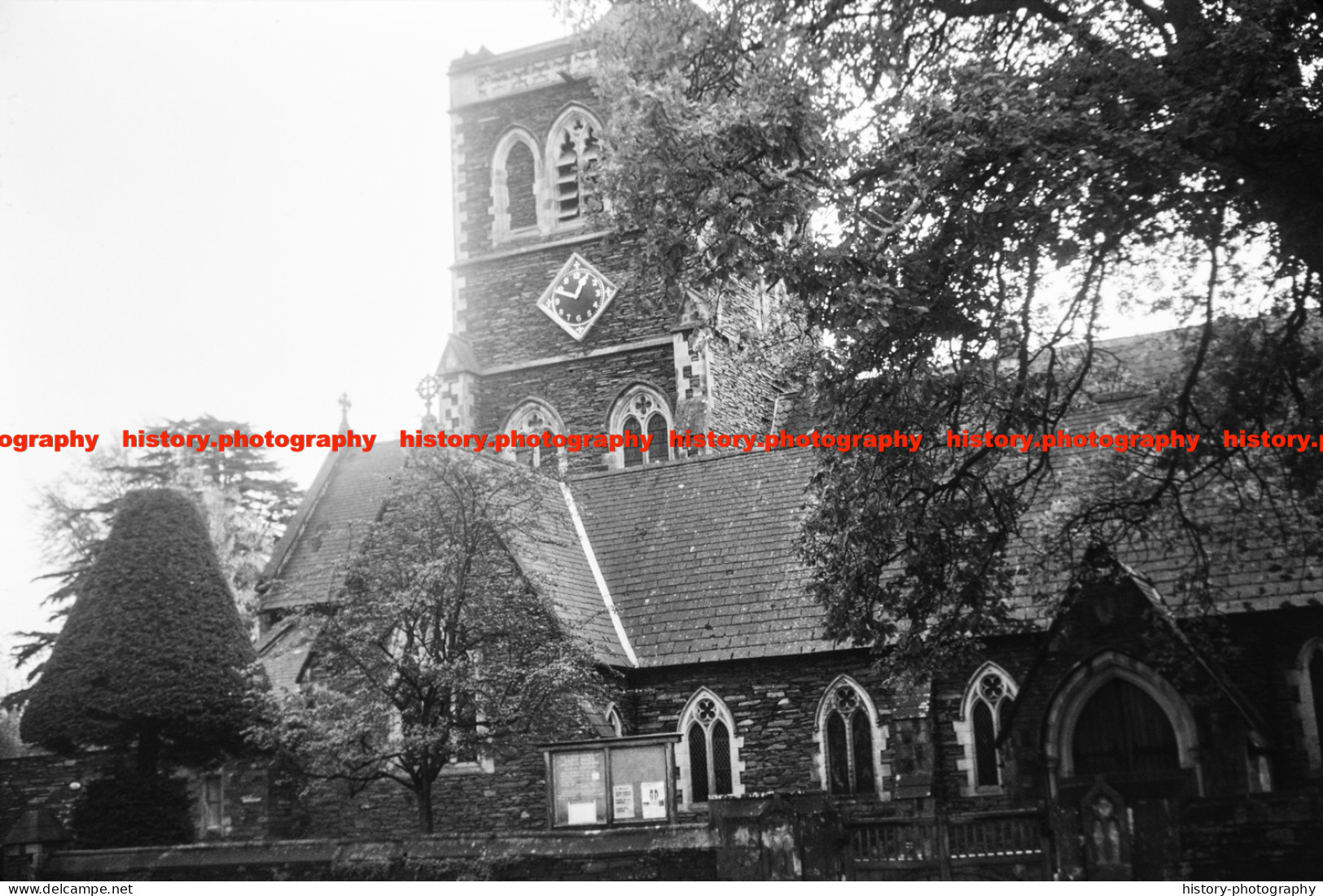 Q003181 Windermere. St Marys Church. Cumbria. 1979 - REPRODUCTION - Other & Unclassified