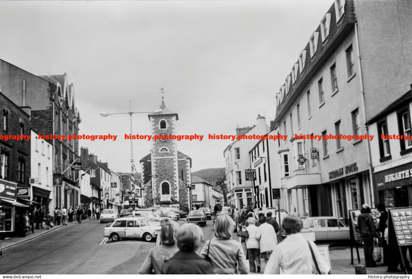 Q003155 Keswick. Market Place. Cumbria. 1977 - REPRODUCTION - Autres & Non Classés