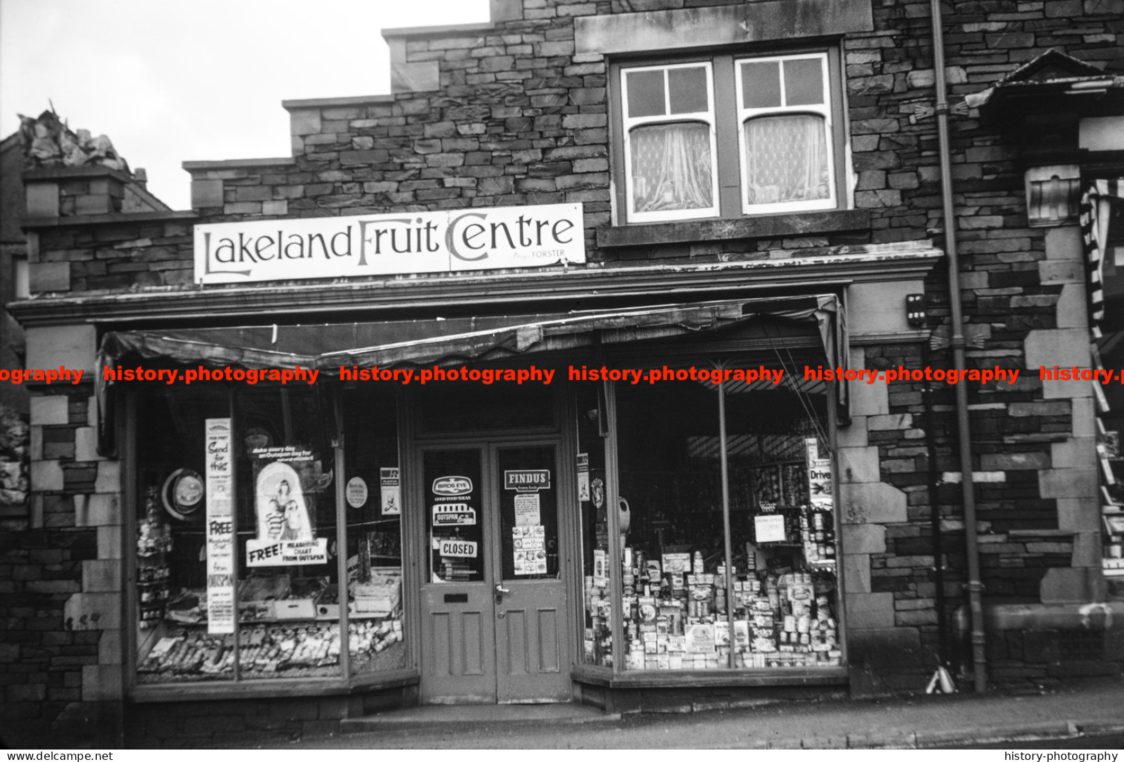 Q003116 Ambleside. Shop. Lakeland Fruit Centre. Cumbria. 1975 - REPRODUCTION - Other & Unclassified