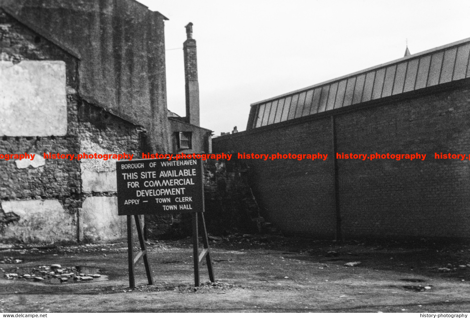 Q003759 Whitehaven. Development Site. Cumbria. 1969 - REPRODUCTION - Sonstige & Ohne Zuordnung