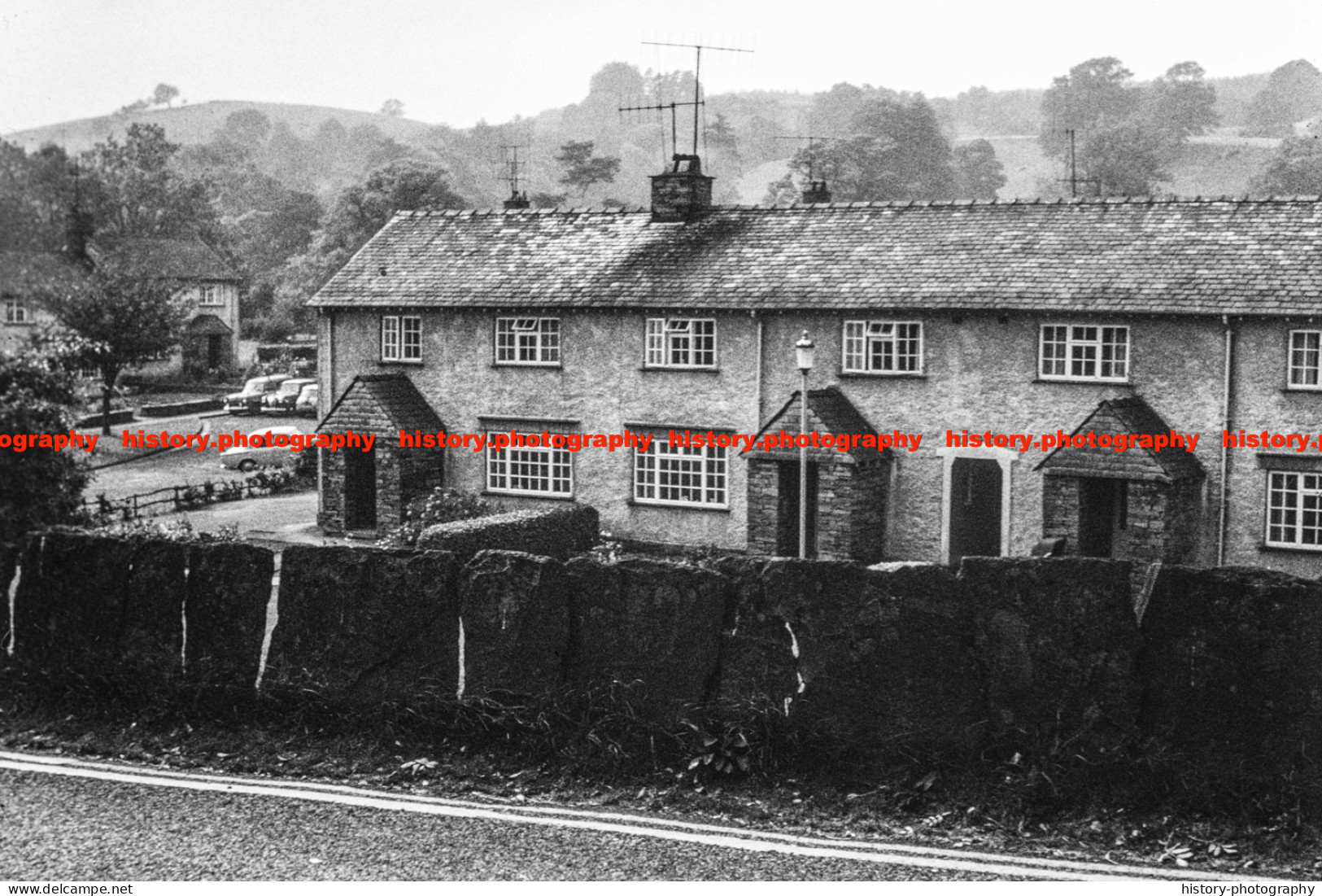 Q003731 Hawkshead. House. Cumbria. 1972 - REPRODUCTION - Altri & Non Classificati