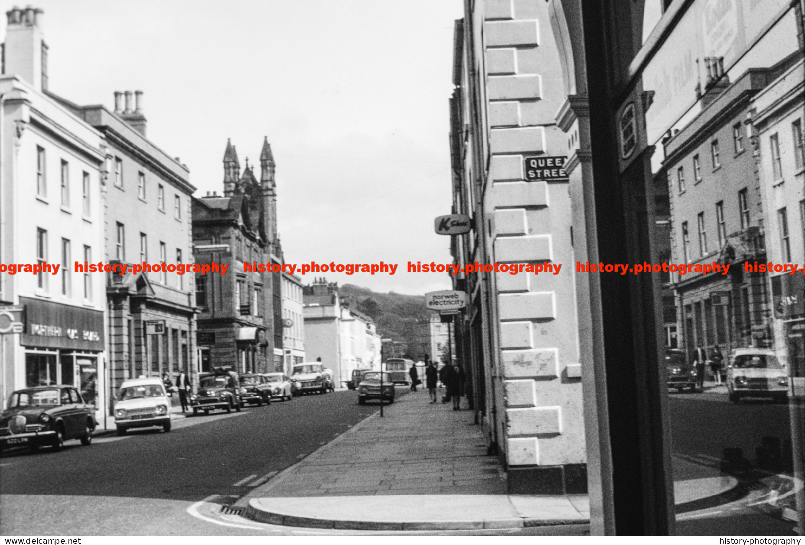 Q003706 Whitehaven. Lowther Street. Cumbria. 1969 - REPRODUCTION - Andere & Zonder Classificatie