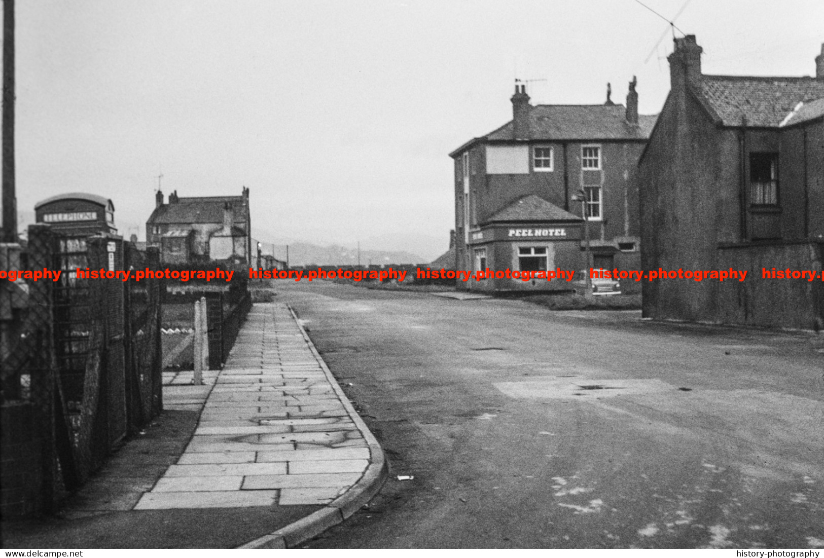 Q003709 Millom. Near Ironworks. Peel Hotel. Cumbria. 1969 - REPRODUCTION - Andere & Zonder Classificatie