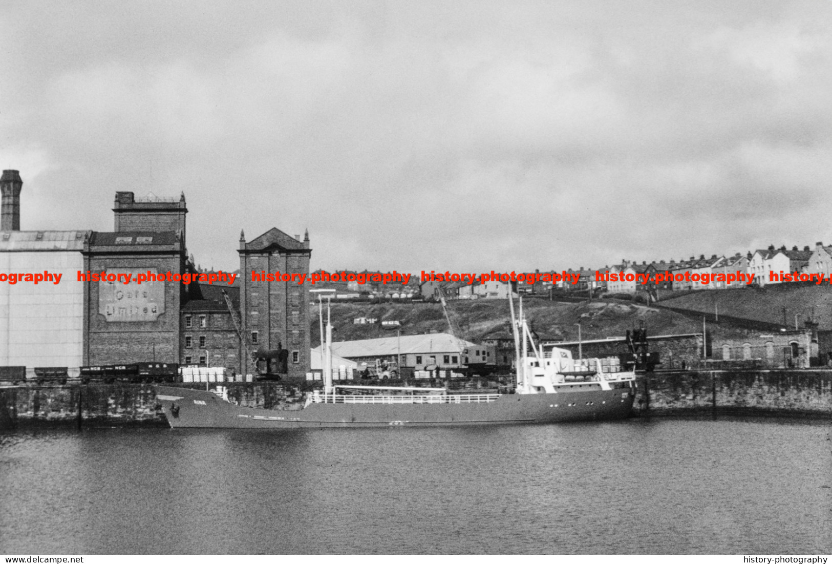 Q003679 Whitehaven. Docks. Cumbria. 1969 - REPRODUCTION - Autres & Non Classés