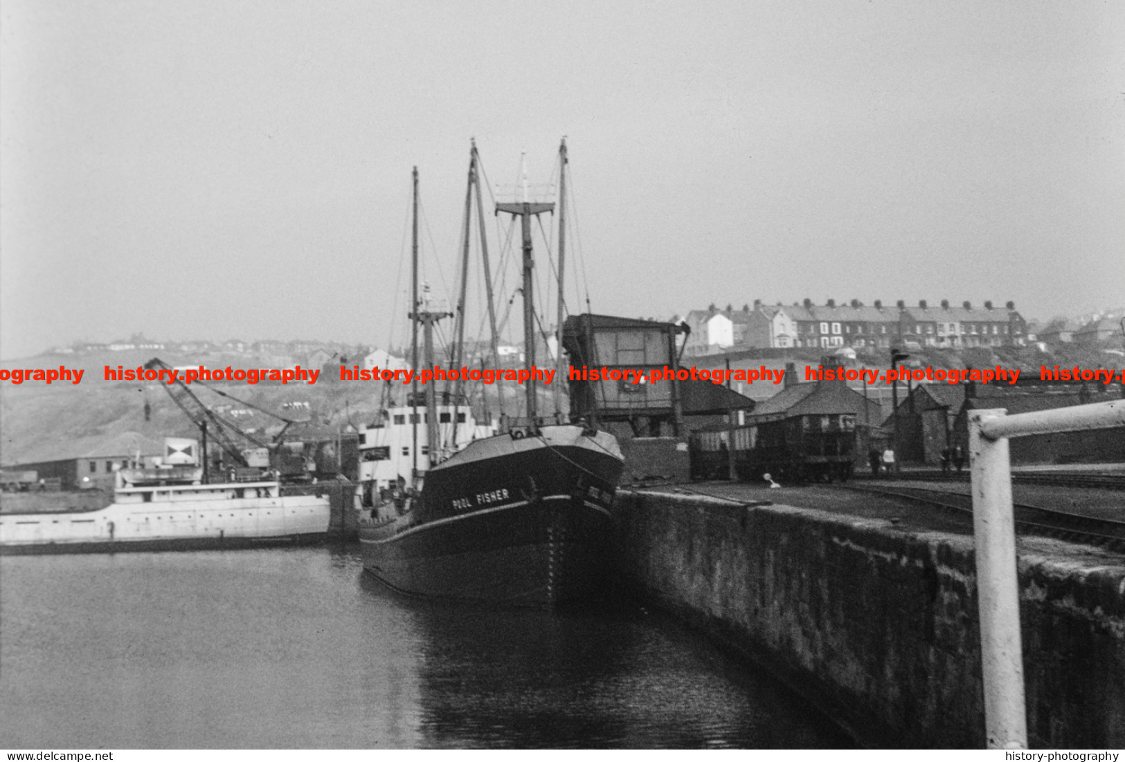 Q003666 Whitehaven. Harbour. Cumbria. 1970 - REPRODUCTION - Autres & Non Classés