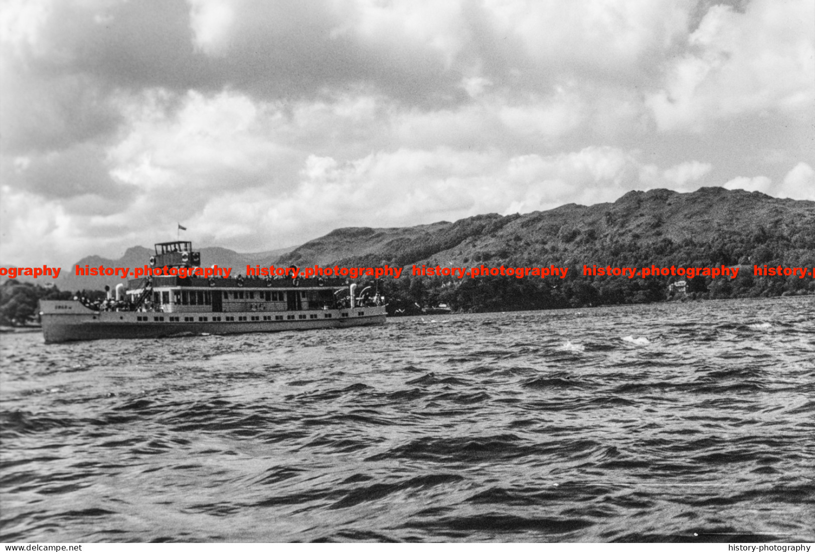 Q003672 Windermere. Ship. Cumbria. 1969 - REPRODUCTION - Sonstige & Ohne Zuordnung