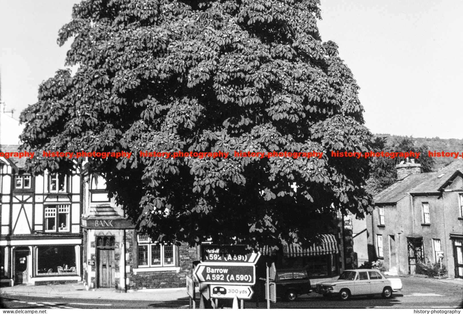 Q003643 Bowness On Windermere. Junction. Cumbria. 1970 - REPRODUCTION - Other & Unclassified