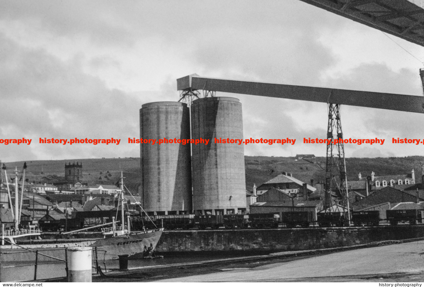 Q003620 Whitehaven. Phosphate Silo. Cumbria. 1969 - REPRODUCTION - Other & Unclassified