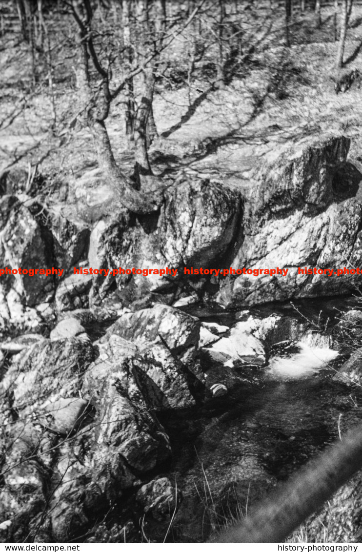 Q003638 Stock Ghyll. Top Of Falls. Cumbria. 1967 - REPRODUCTION - Altri & Non Classificati