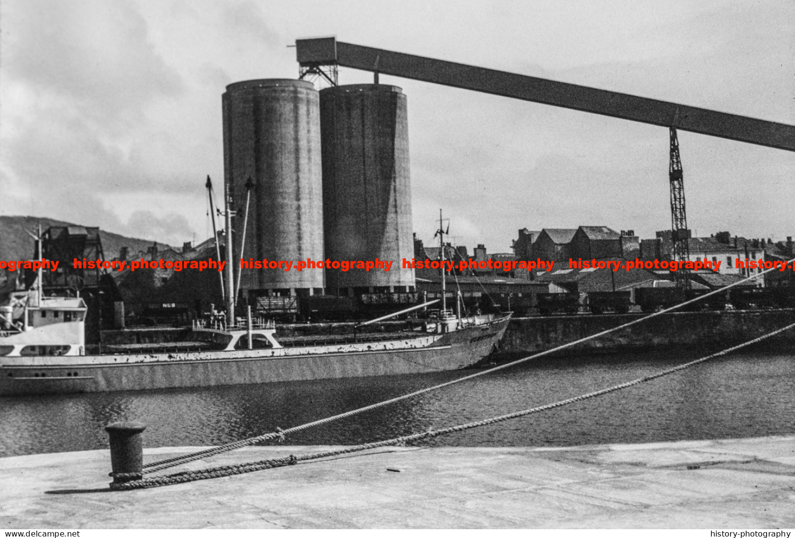 Q003623 Whitehaven. Phosphate Silo. Cumbria. 1969 - REPRODUCTION - Other & Unclassified