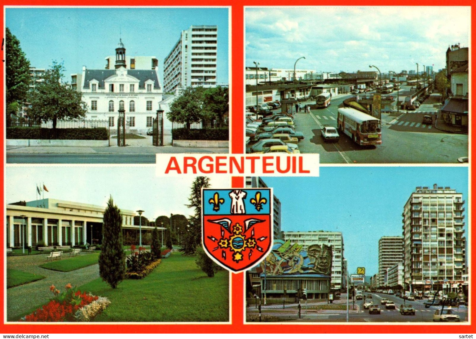 Argenteuil - Ecole Municipale De Danse Et Musique, Place De La Gare, Salle Des Fêtes, Avenue Péri - Argenteuil