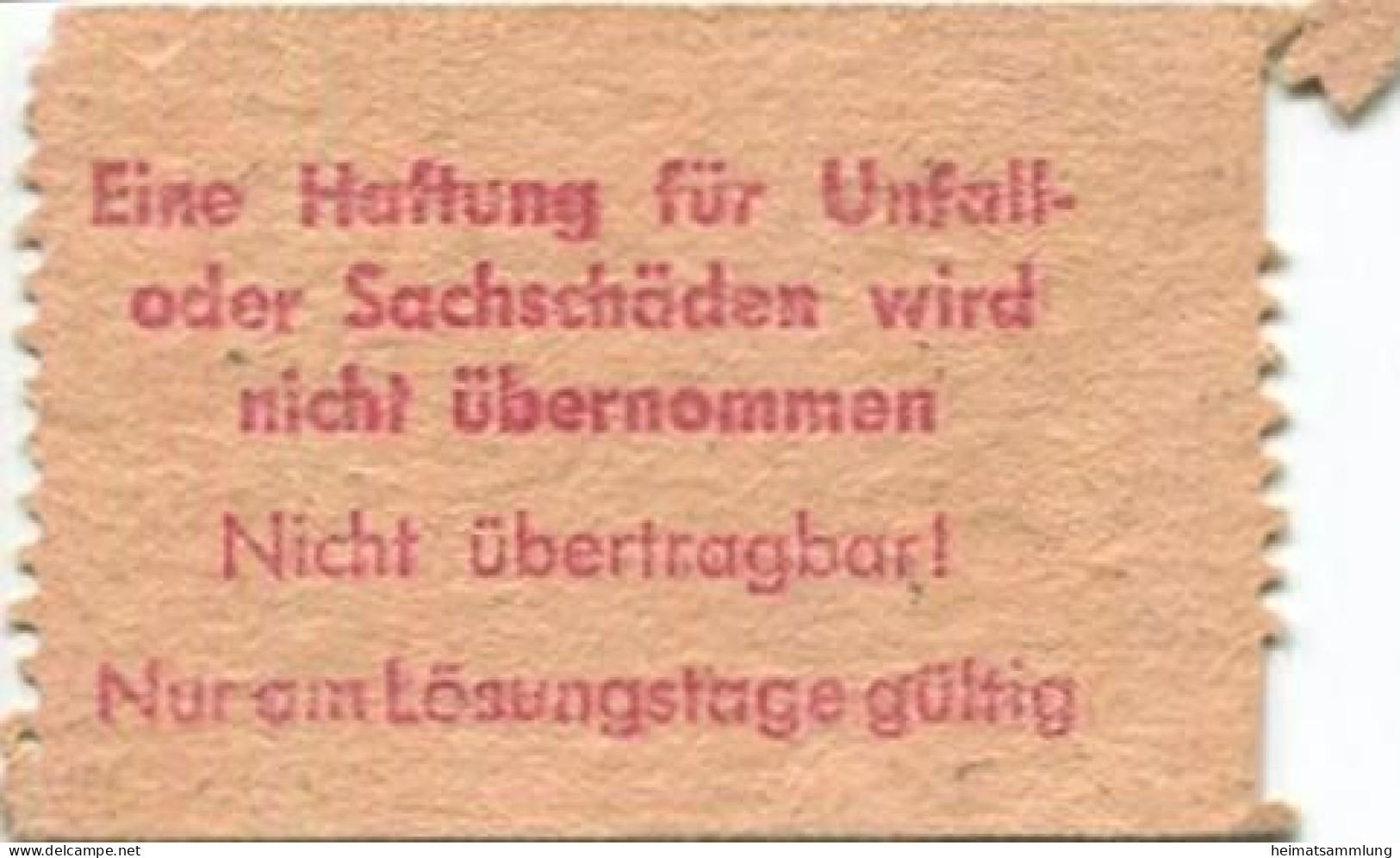 Deutschland - Berlin - Olympia-Stadion - Besichtigungskarte Für Das Olympia- Und Schwimmstadion - Preis DM -,15 - Biglietti D'ingresso