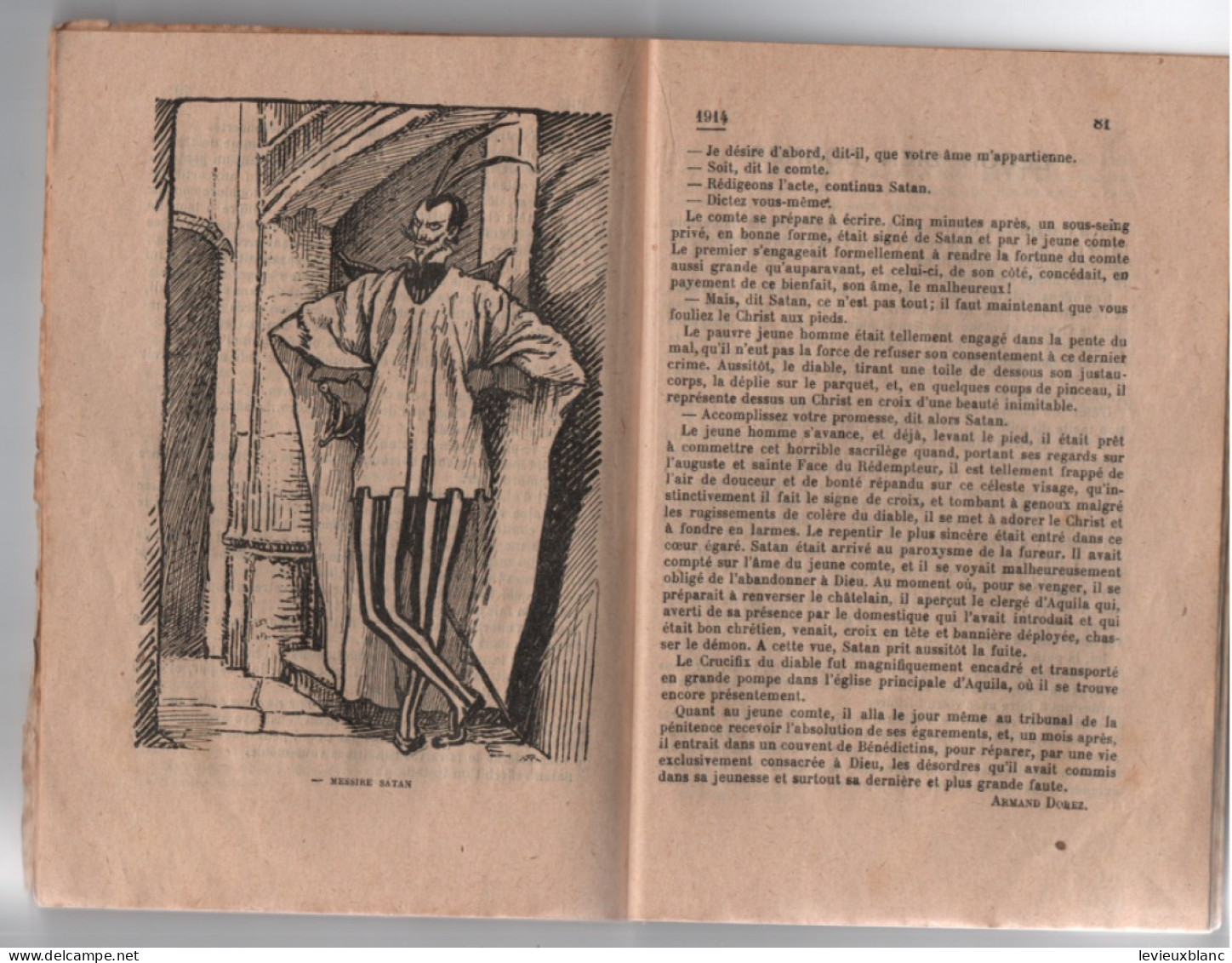 "MON ALMANACH" /Avec Calendrier annuel / Maison de la Bonne Presse/20éme année /1914            ALM7