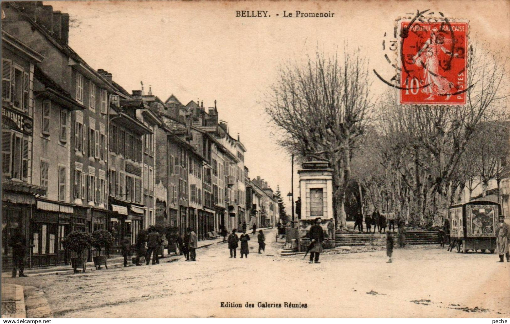 N°374 W -cpa Bellay -le Promenoir- - Belley