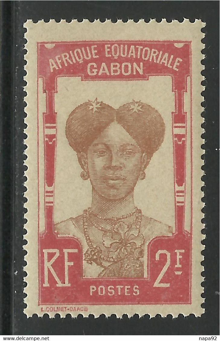 GABON 1911 YT 64** - Neufs