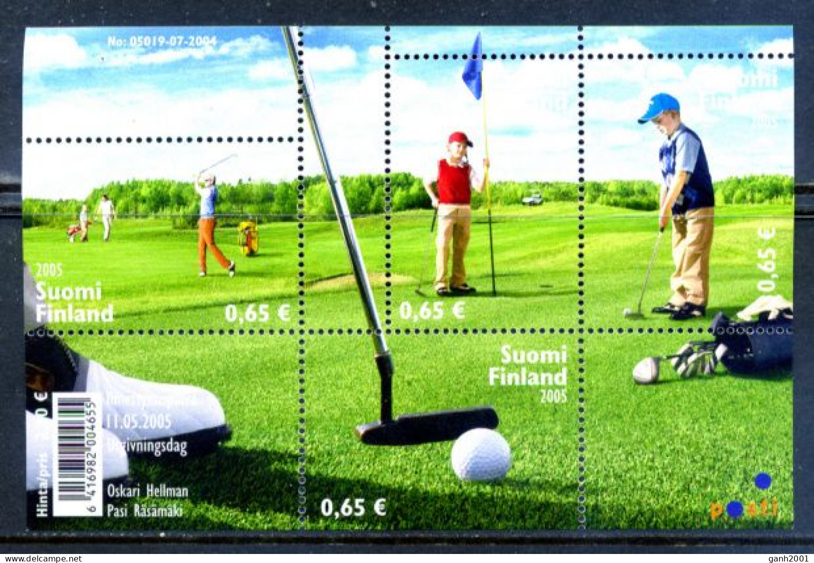 Finland 2004 Finlandia / Sport Golf MNH Deportes / Fd04  27-36 - Golf