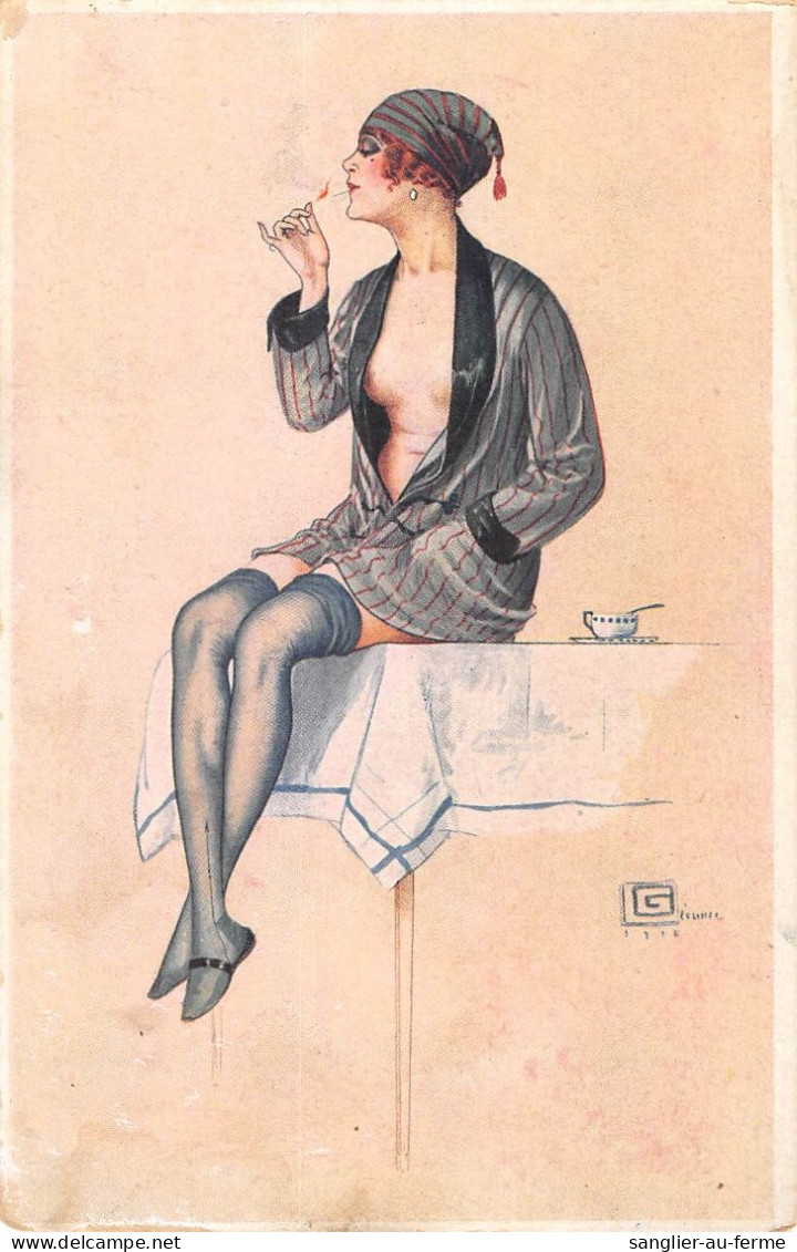 CPA ILLUSTRATEUR / G.LEONNEC / INTIMITE DE BOUDOIR / FEMME 1900 - Sonstige & Ohne Zuordnung